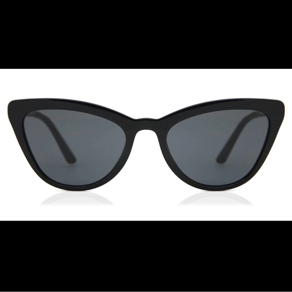 Prada Black Sunglasses Modern Sleek Design - Picture 2 of 5